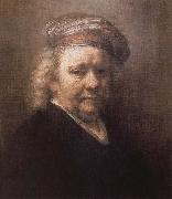 Francisco Goya Rembrandt Van Rijn,Self-Portrait oil on canvas